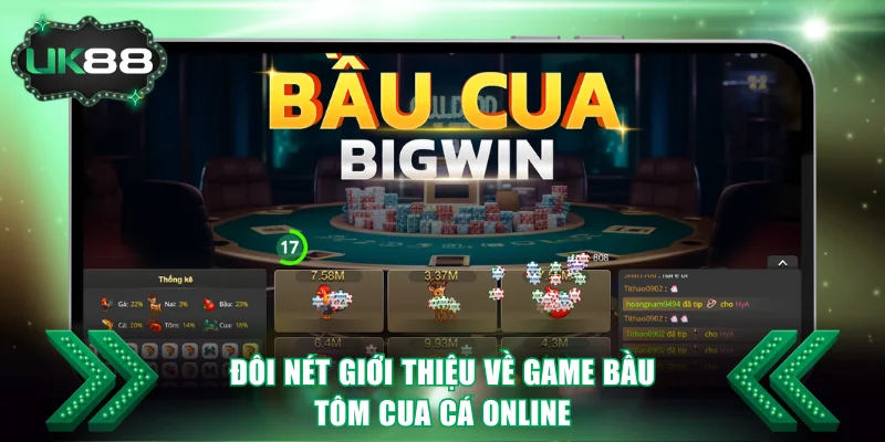 Đôi nét về game Bầu Tôm Cua Cá online