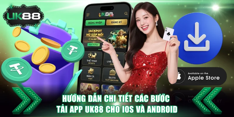 Hướng dẫn chi tiết các bước tải app UK88 cho iOS và Android