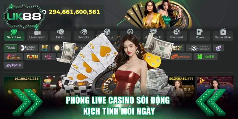 UK88 | Nhà Cái Cá Cược Số 1 Vương Quốc Anh | +8.888K/Ngày 18 Phòng Live Casino sôi động kịch tính mỗi ngày