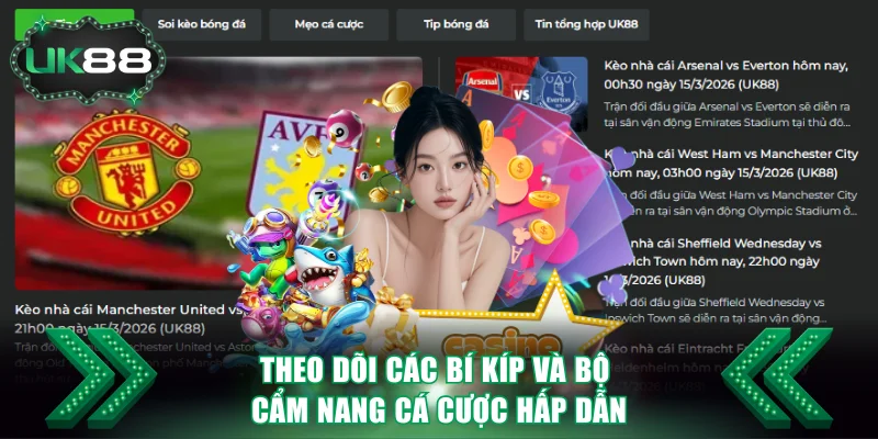 UK88 | Nhà Cái Cá Cược Số 1 Vương Quốc Anh | +8.888K/Ngày 16 Theo dõi các bí kíp và bộ cẩm nang cá cược hấp dẫn