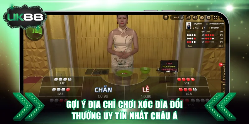 Xóc đĩa đổi thưởng uy tín
